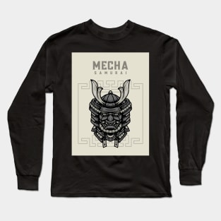 Mecha Samurai Long Sleeve T-Shirt